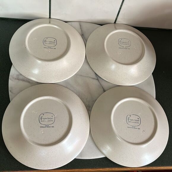 4 Sets of Franciscan Stoneware TULIP TIME Cup & Saucer - Picture 6 of 10